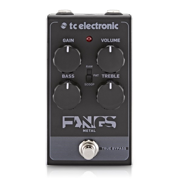 TC Electronic Fangs Metal Distortion Pedals At Dawn