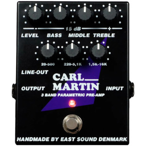 Carl Martin 3 Band Parametric EQ