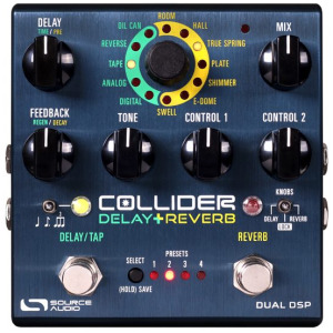 Source Audio Collider Delay+Reverb